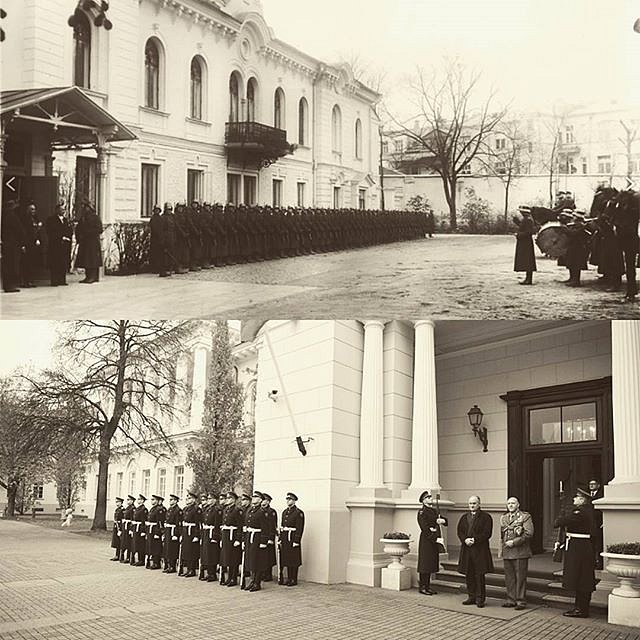 #History repeats after 82 years. Presentation of credentials on 9th of November:  1935 Italian envoy to Lithuania  #Francesco #Fransoni in #Kaunas and 2017 his namesake grandson Italian #ambassador in Vilnius.