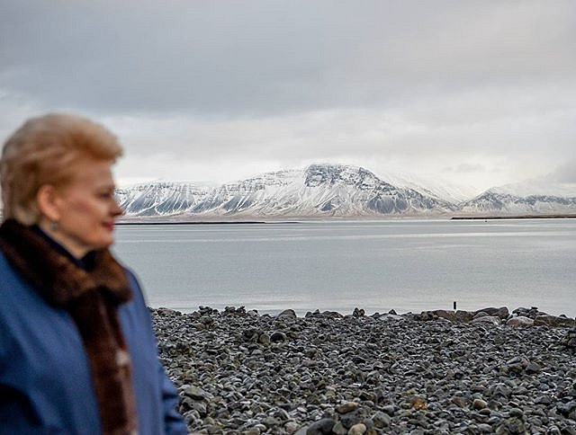 #Reyjkavik view. #Mountain #DaliaGrybauskaitė